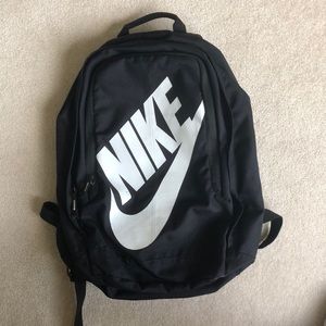 Black nike backpack